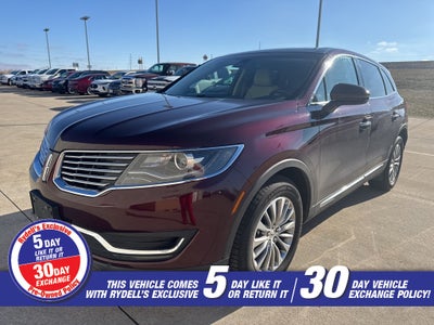 2018 Lincoln MKX Select