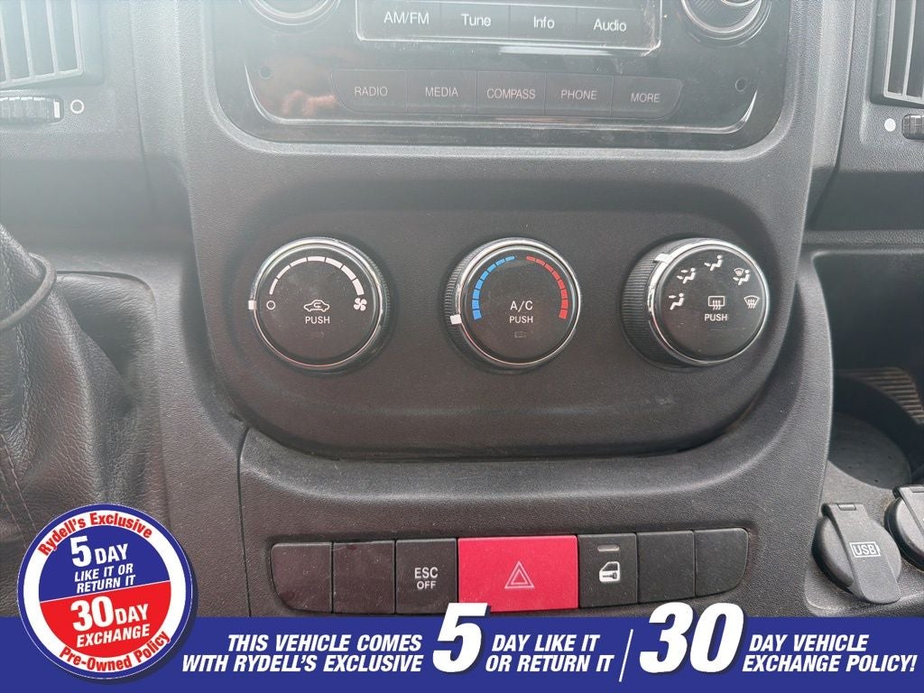 2017 RAM ProMaster 1500 Low Roof