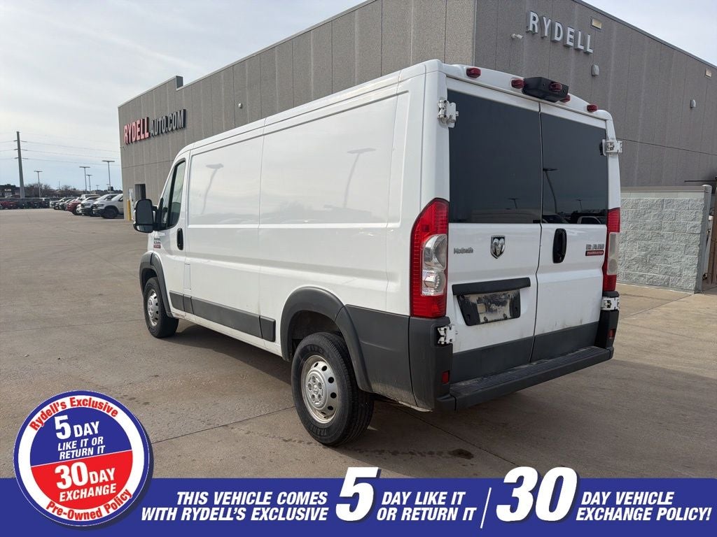 2017 RAM ProMaster 1500 Low Roof
