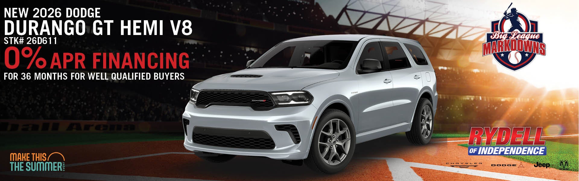 New 2026 Dodge Durango GT HEMI V8