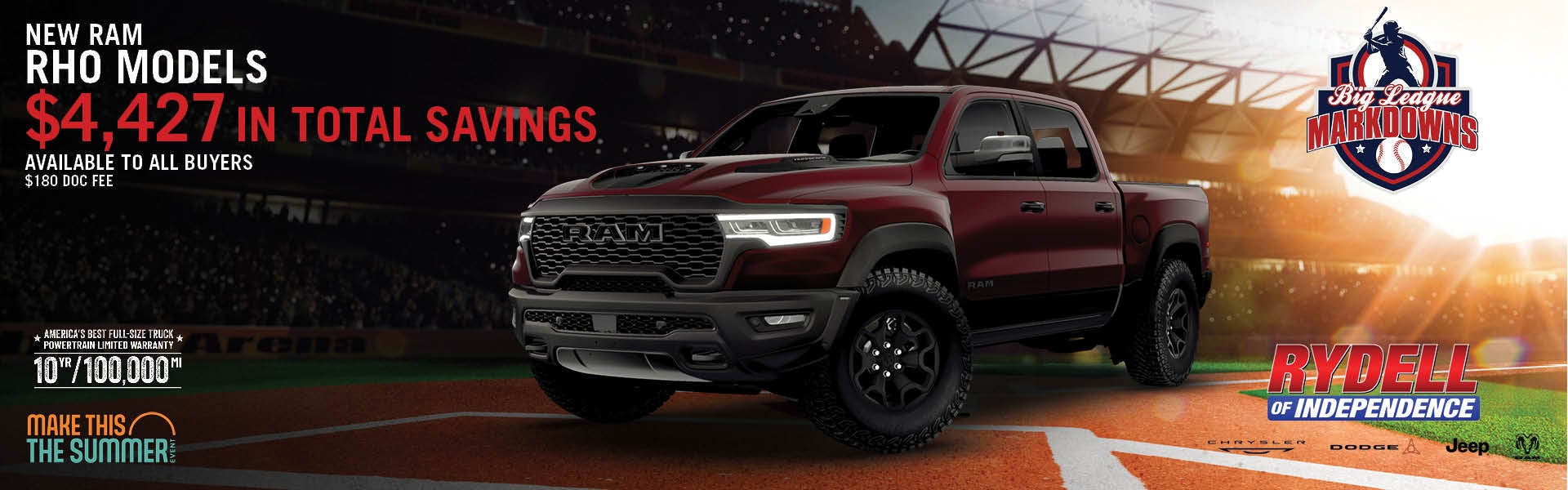 New RAM RHO Models