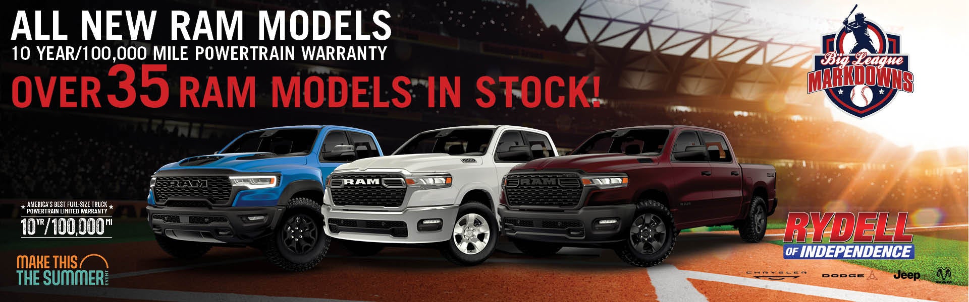 All NEW RAM Models