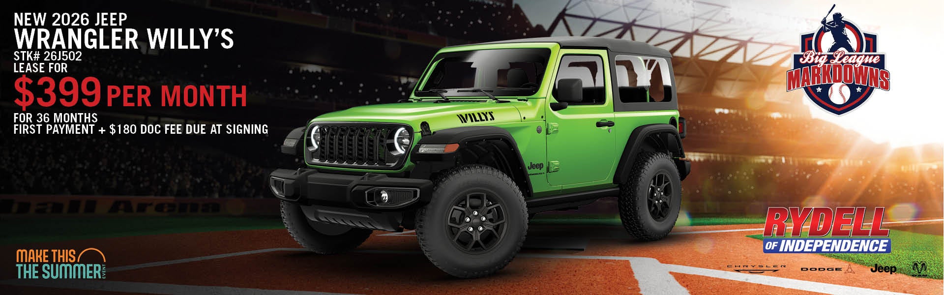 New 2026 Jeep Wrangler Willy's