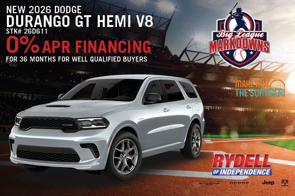 New 2026 Dodge Durango GT HEMI V8