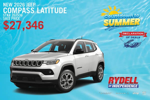 New 2026 Jeep Compass Latitude
