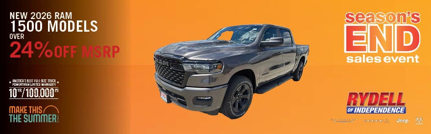 New 2026 Ram 1500 Models