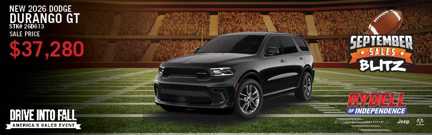 New 2026 Dodge Durango GT