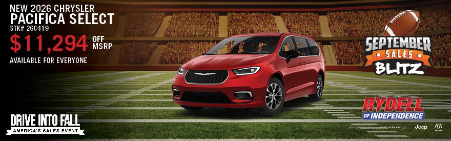 New 2026 Chrysler Pacifica Select