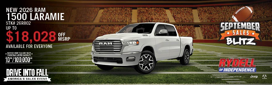 New 2026 RAM 1500 Laramie